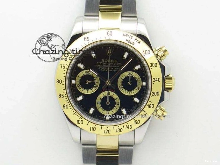 MiroTime 0418 SmartChoice DateJust 36 126233 EWEF Best Edition YG Stick Dial on SS YG Oyster Bracelet A 669